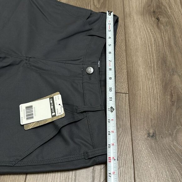 Carhartt Mid Rise‎ Regular Fit Gray Work Casual Shorts Size 8 - Picture 6 of 12